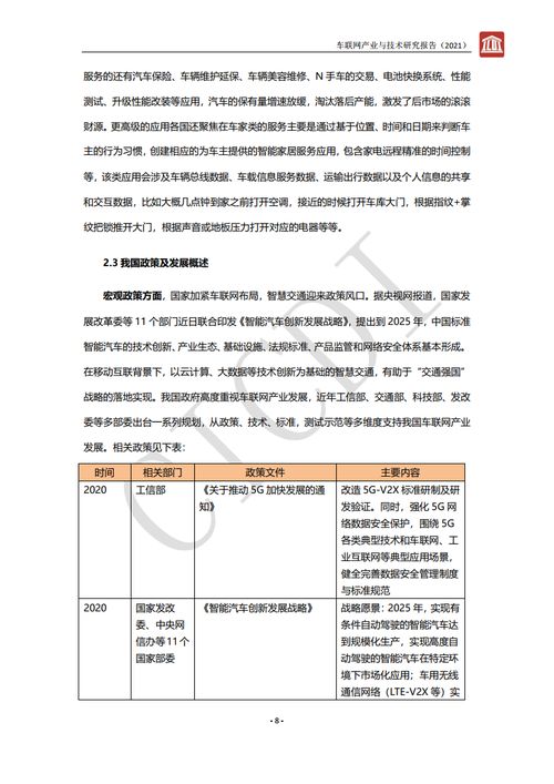 2021年車聯(lián)網(wǎng)產(chǎn)業(yè)與技術(shù)發(fā)展趨勢及生物科技研究