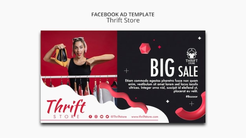 舊時(shí)光里的新發(fā)現(xiàn) 舊貨店廣告設(shè)計(jì)模板指南