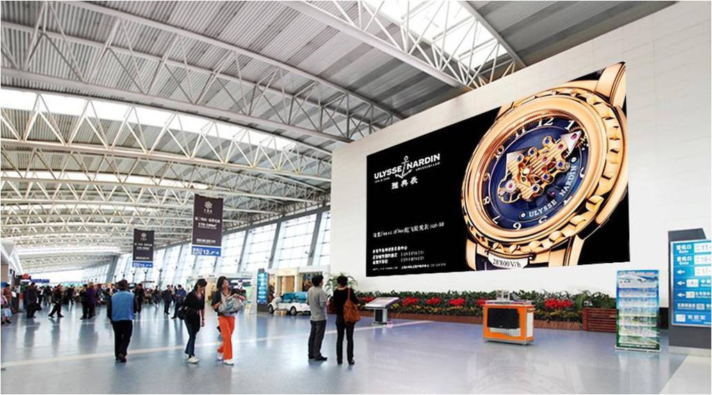 機場廣告 商務服務的視覺延伸與品牌戰略高地